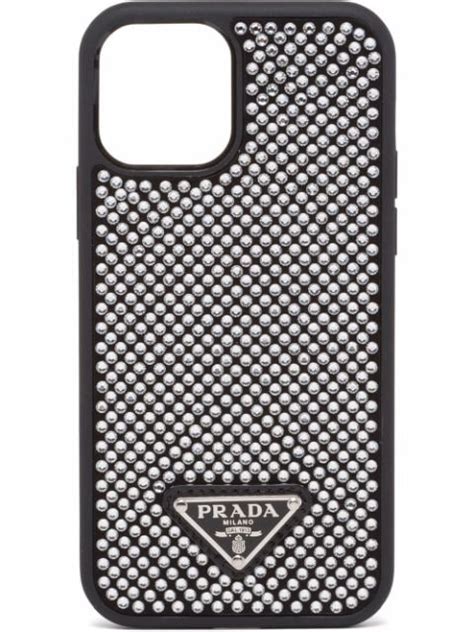 prada handyhülle glitzer|Schwarz Smartphone.